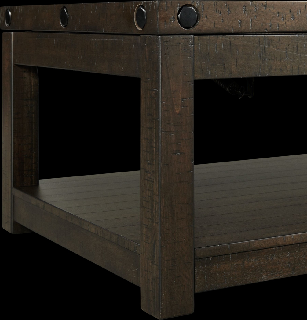 Nubiaa Charcoal Lift-Top Cocktail Table - Thumbnail - Image 8