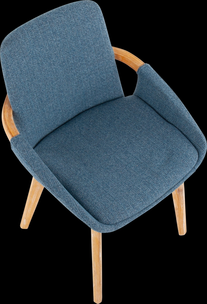 Nuckols Blue Arm Chair - Thumbnail - Image 6