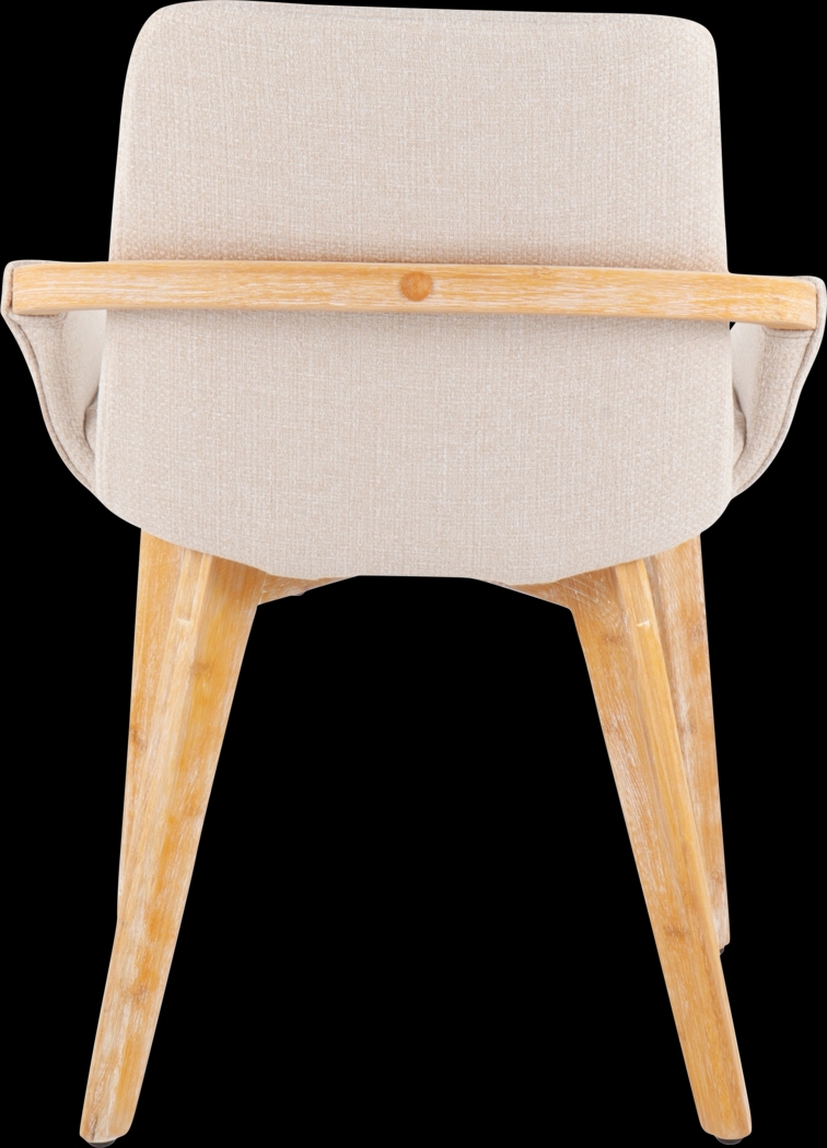 Nuckols Cream Arm Chair - Thumbnail - Image 4