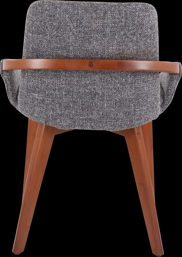 Nuckols Gray Arm Chair - Thumbnail - Image 4