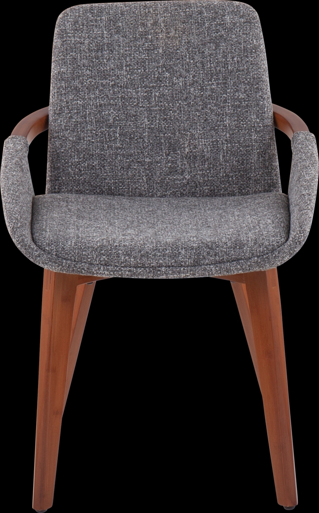 Nuckols Gray Arm Chair - Thumbnail - Image 5
