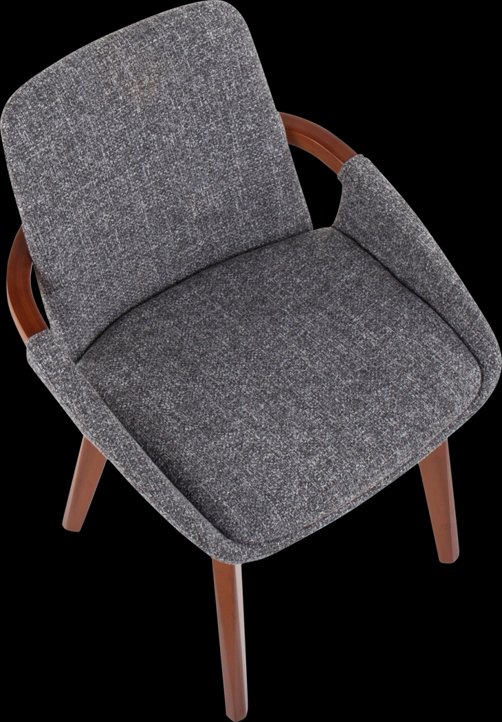 Nuckols Gray Arm Chair - Thumbnail - Image 6