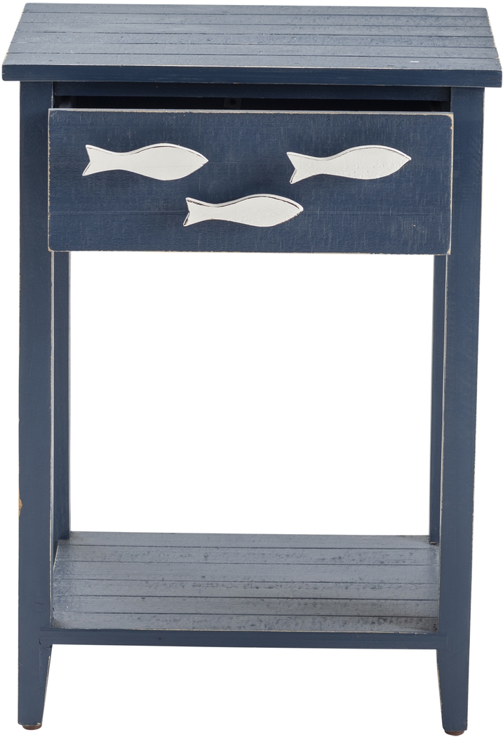 Nuello Blue Accent Table - Thumbnail - Image 2