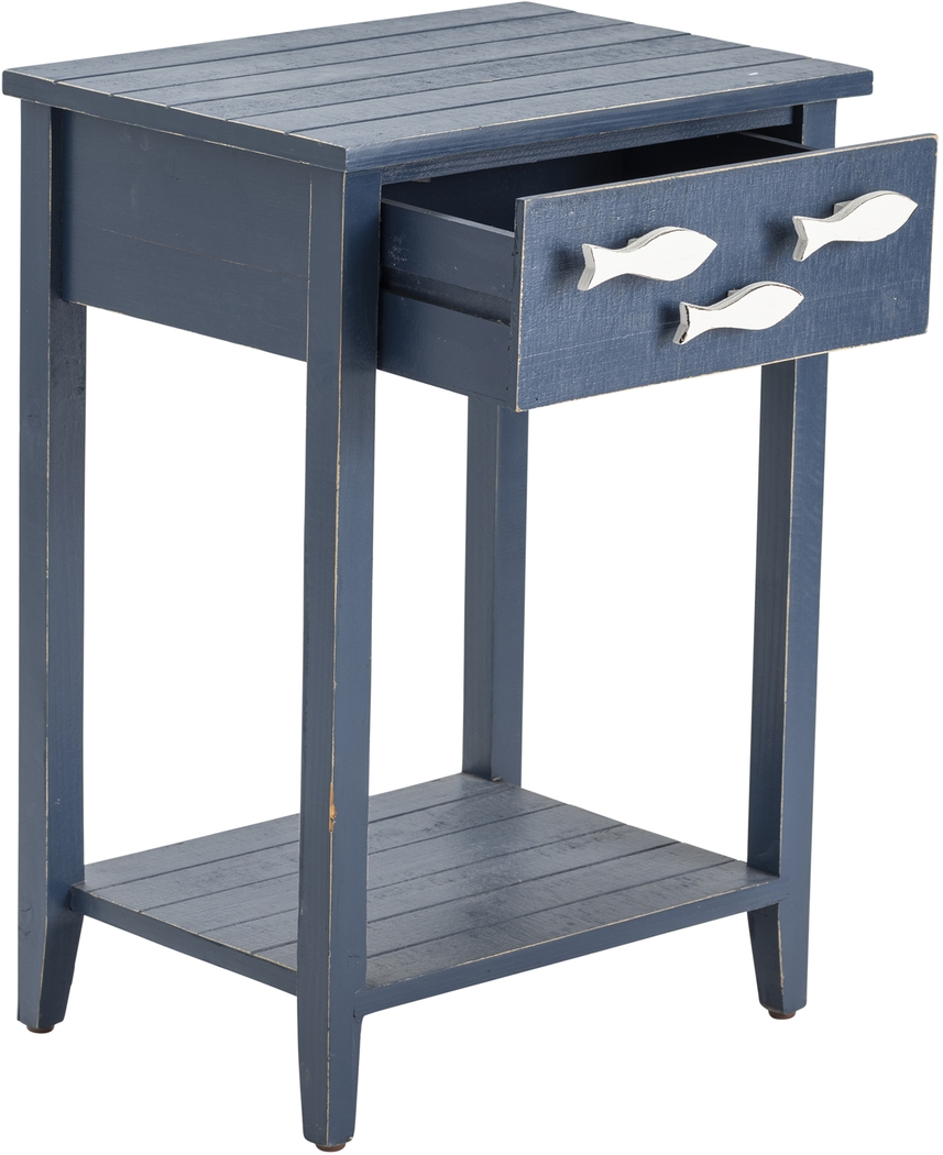 Nuello Blue Accent Table - Thumbnail - Image 3