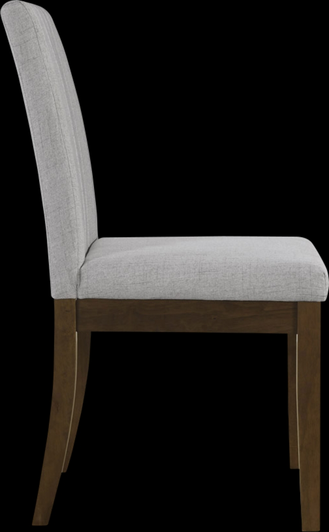 Nueltin Light Gray Dining Chair, Set of 2 - Thumbnail - Image 4