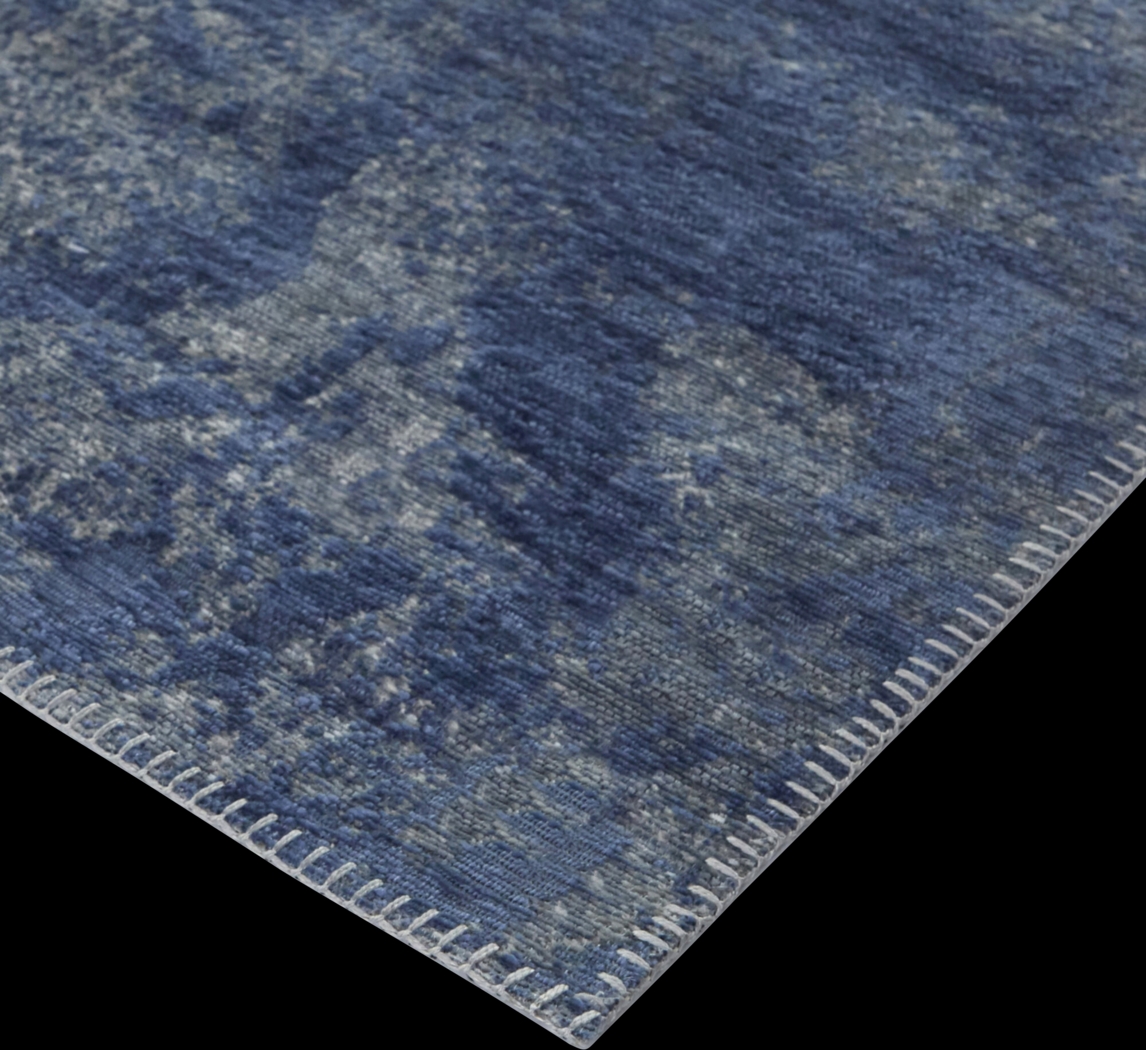 Nulva Blue 7'10 x 10' Rug - Thumbnail - Image 4