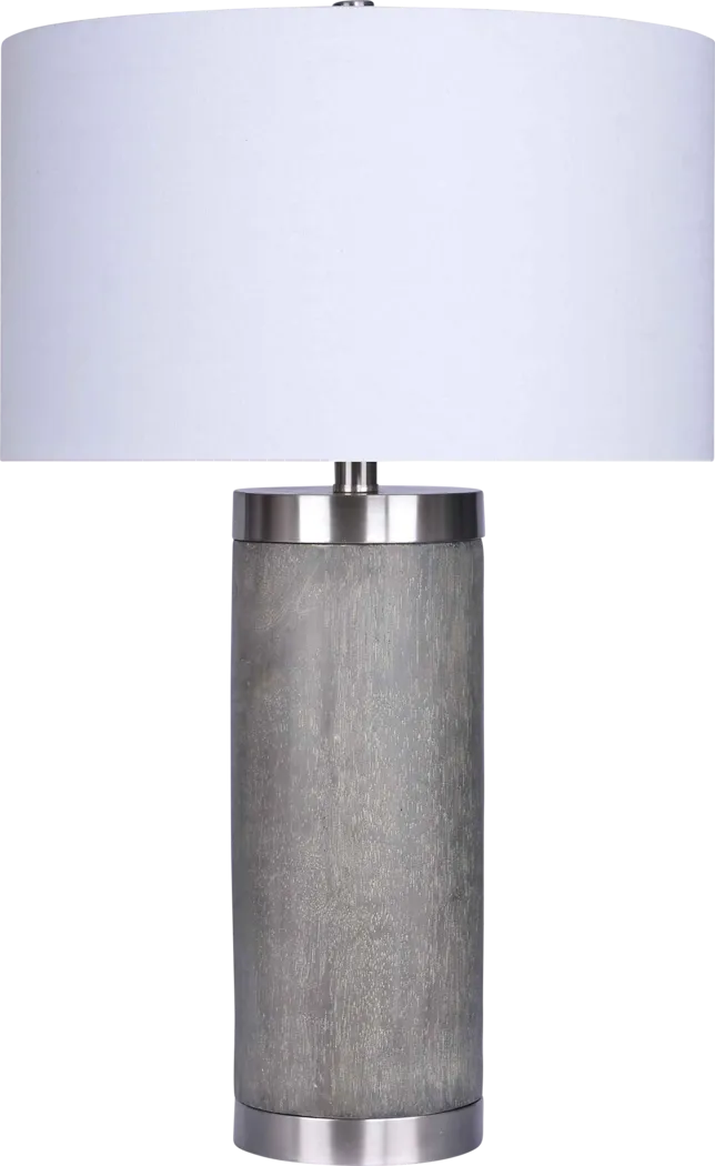 Nunley Court Gray Lamp - Thumbnail - Image 1