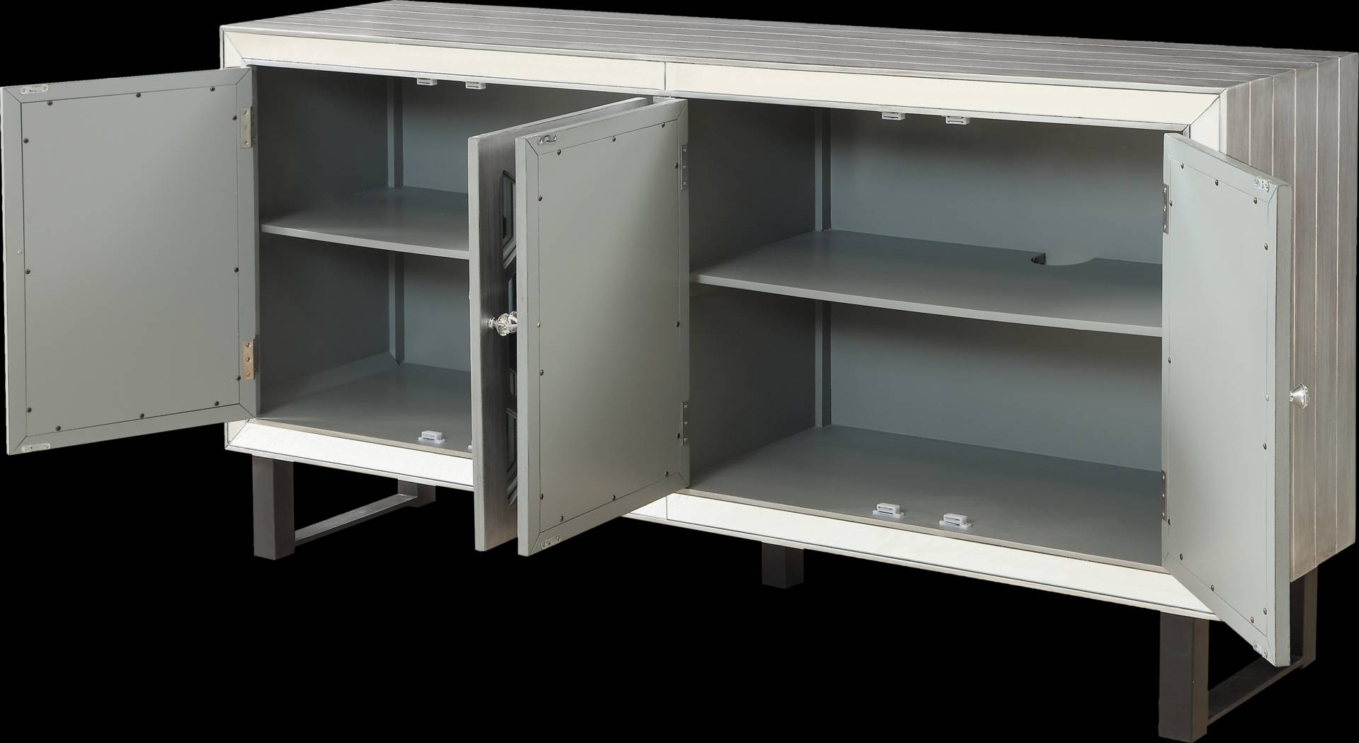 Nunley Gray Credenza - Thumbnail - Image 2