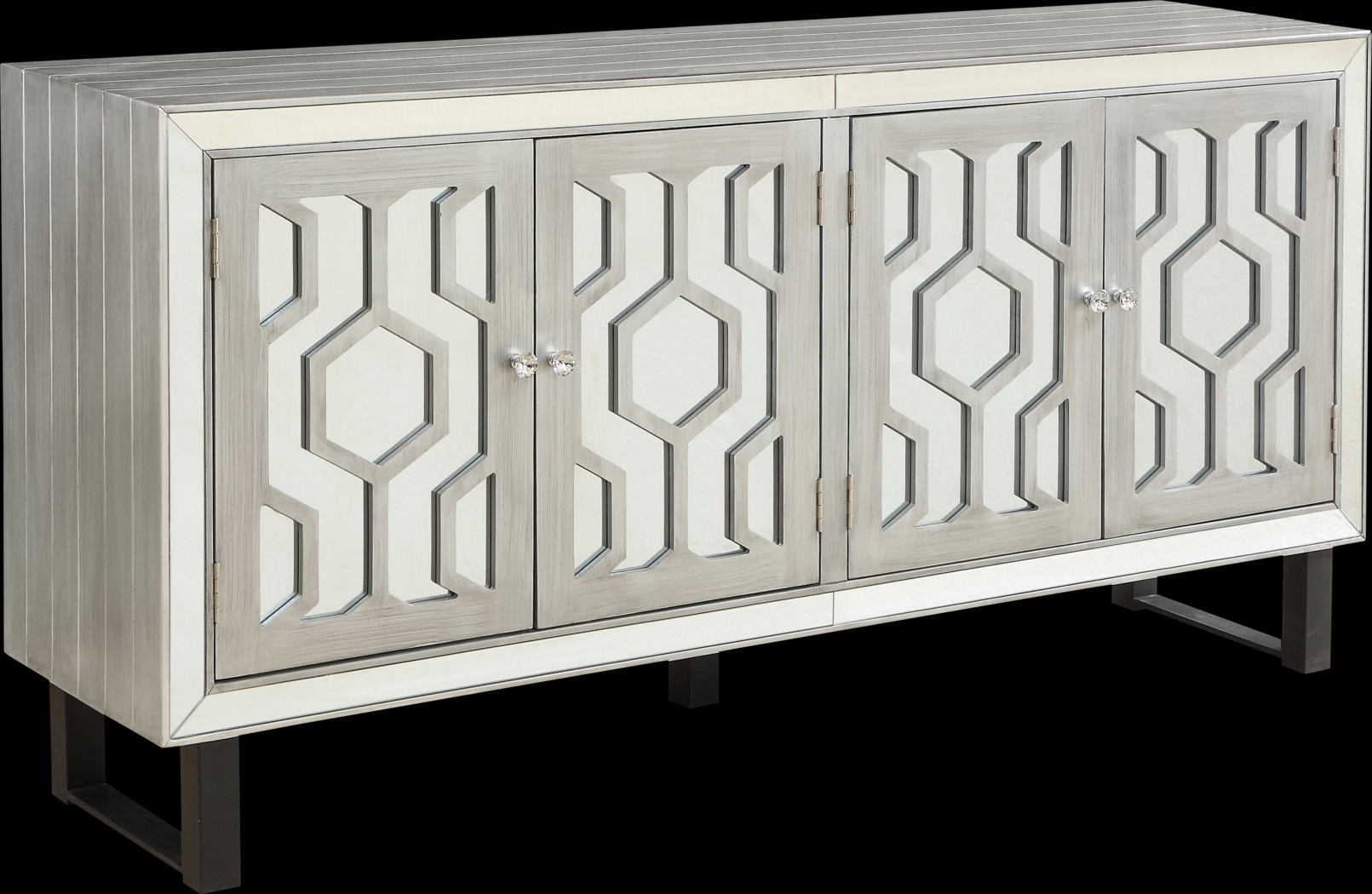 Nunley Gray Credenza - Thumbnail - Image 1
