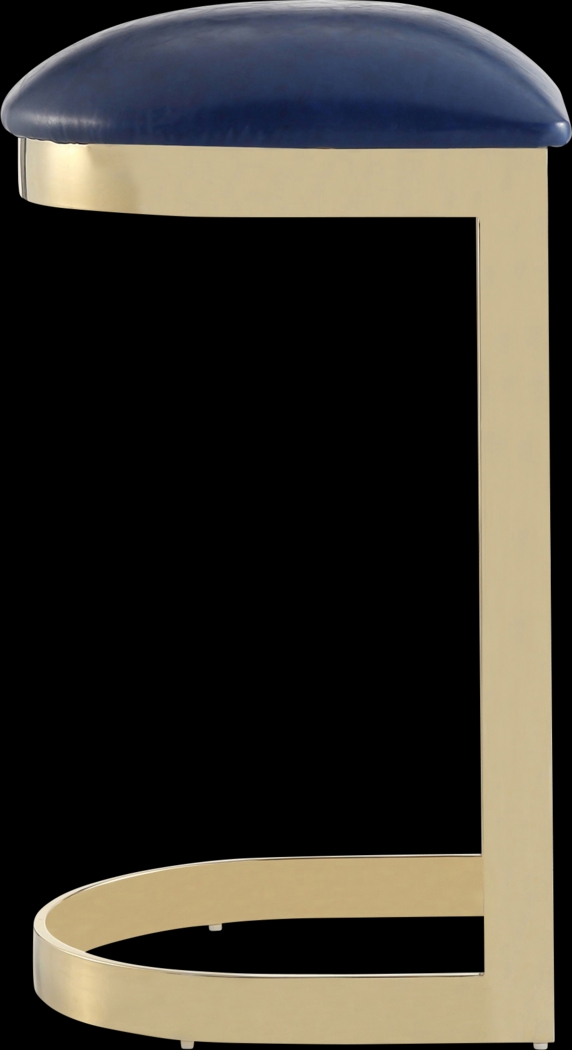 Nunnelee Blue Barstool, Set of 2 - Thumbnail - Image 4