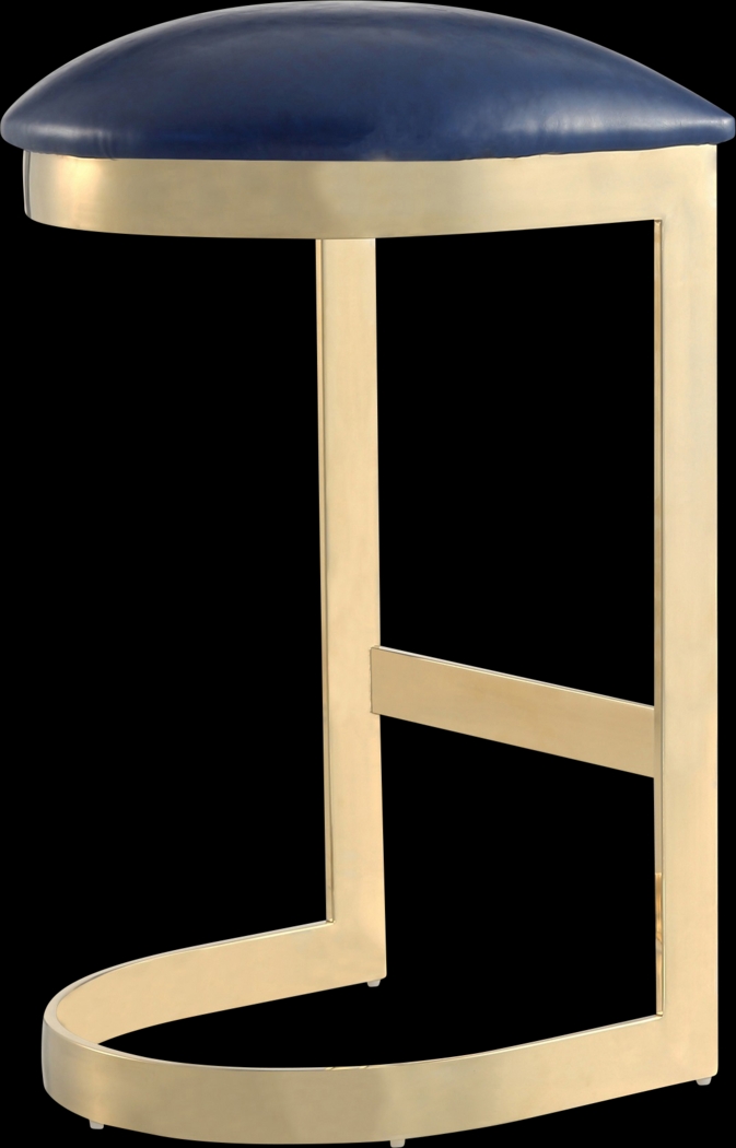 Nunnelee Blue Barstool, Set of 2 - Thumbnail - Image 5