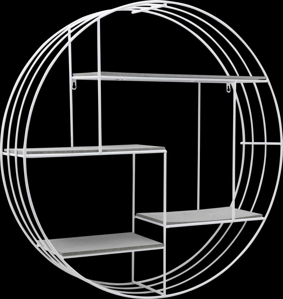 Nurick Gray Wall Shelf - Thumbnail - Image 2