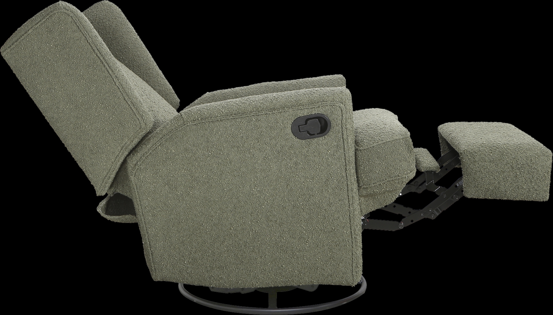 Nursery Alondria Sage Swivel Recliner - Thumbnail - Image 4