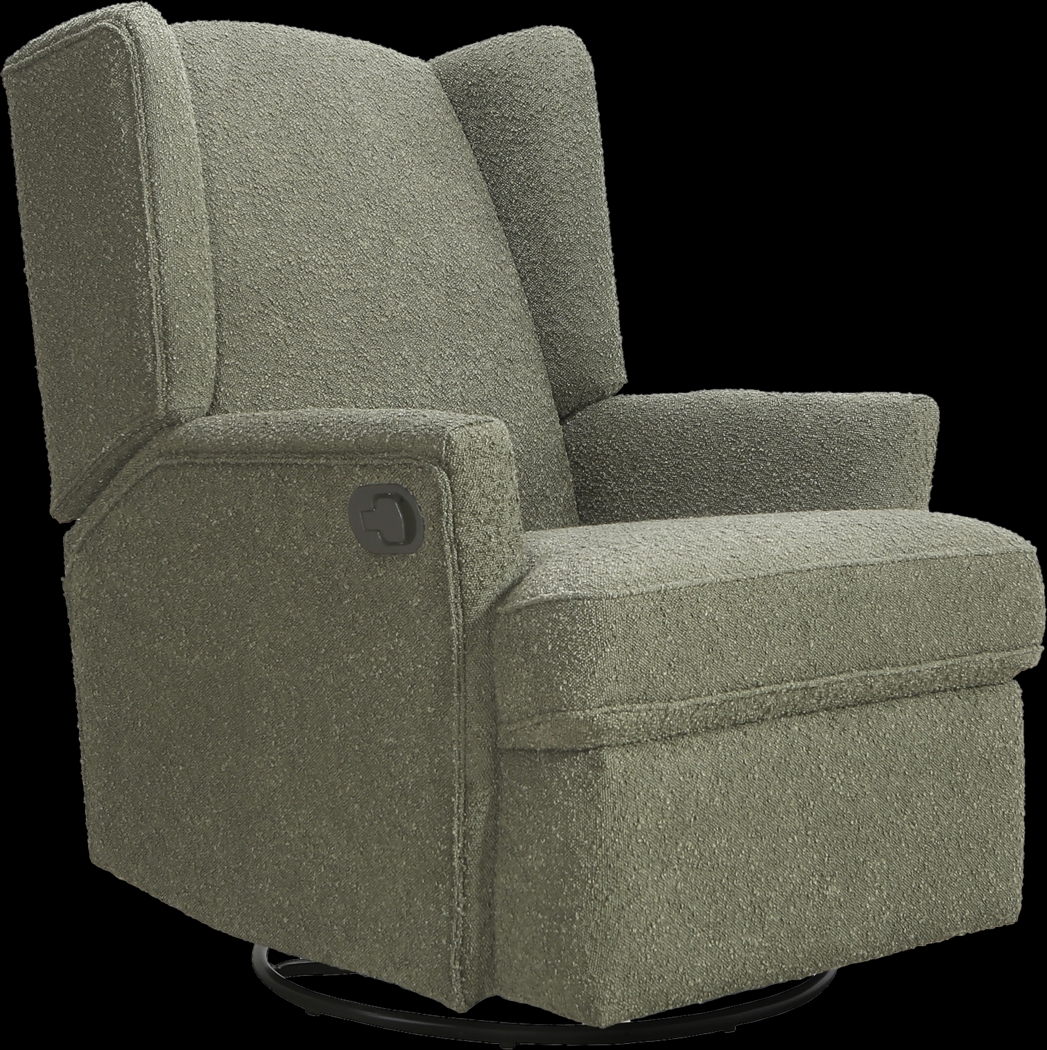 Nursery Alondria Sage Swivel Recliner - Thumbnail - Image 1