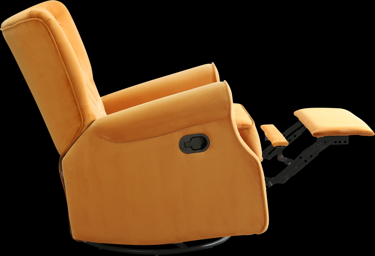 Nursery Apato I Yellow Swivel Recliner - Thumbnail - Image 7