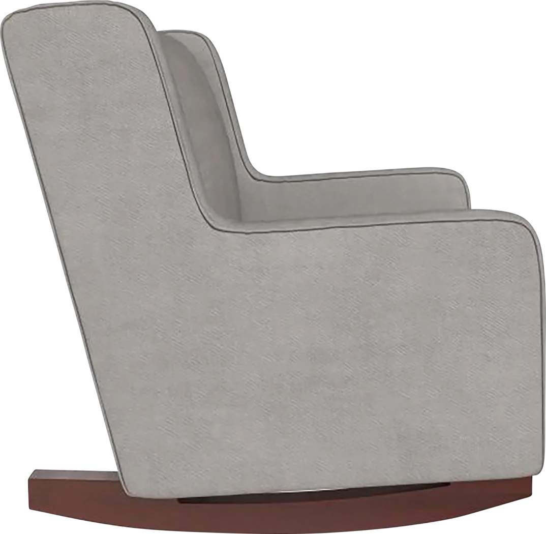 Nursery Arelo Taupe Rocker Chair - Thumbnail - Image 4