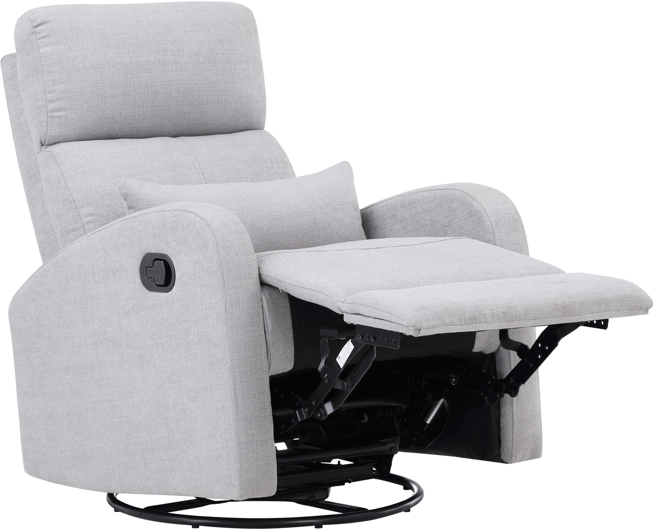 Nursery Coday Gray Glider Recliner - Thumbnail - Image 3