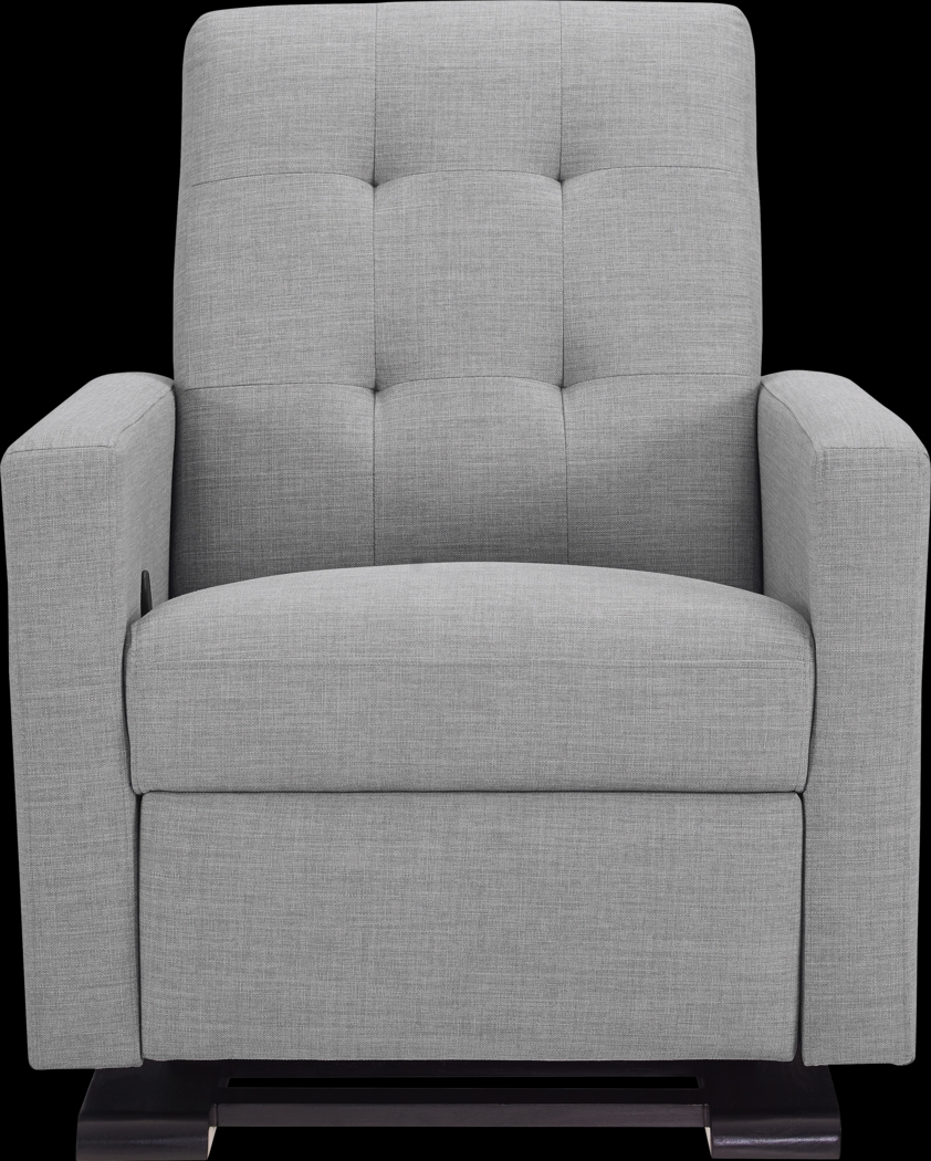 Nursery Colm Gray Glider Recliner - Thumbnail - Image 4
