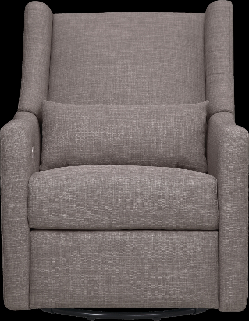 Nursery Cradle Song Gray Swivel Glider Recliner - Thumbnail - Image 9