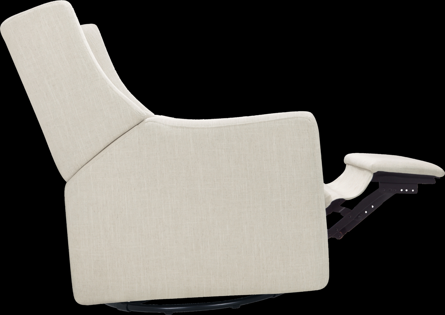 Nursery Cradle Song White Swivel Glider Recliner - Thumbnail - Image 15