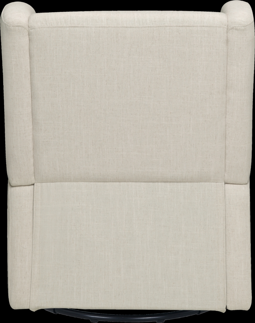 Nursery Cradle Song White Swivel Glider Recliner - Thumbnail - Image 18
