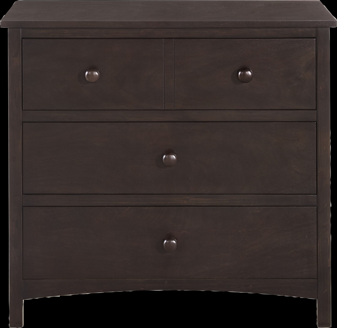 Nursery Dakson Espresso 3 Drawer Dresser - Thumbnail - Image 3