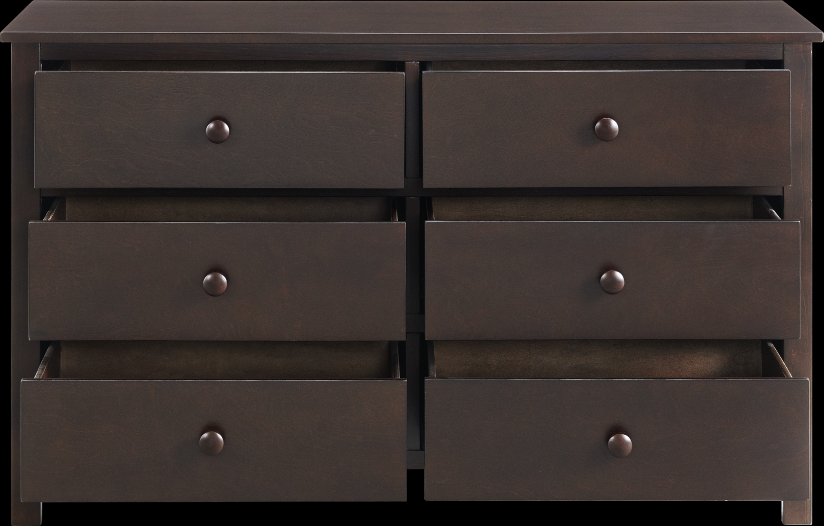 Nursery Dakson Espresso 6 Drawer Dresser - Thumbnail - Image 4