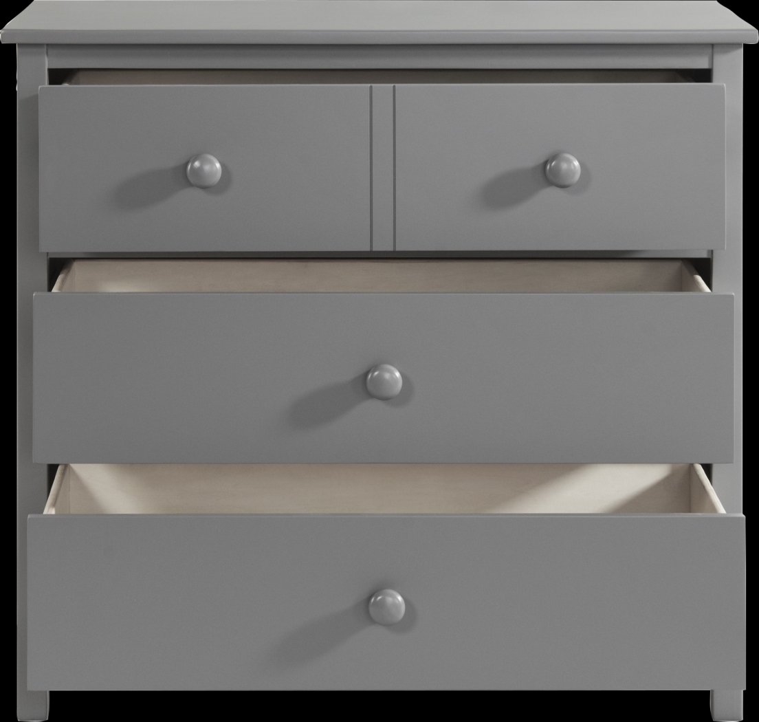 Nursery Dakson Gray 3 Drawer Dresser - Thumbnail - Image 4