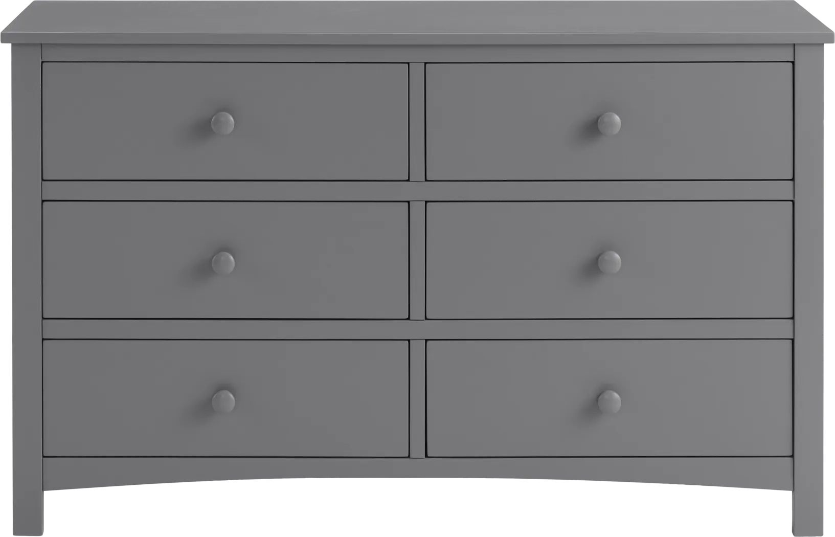Nursery Dakson Gray 6 Drawer Dresser - Thumbnail - Image 3