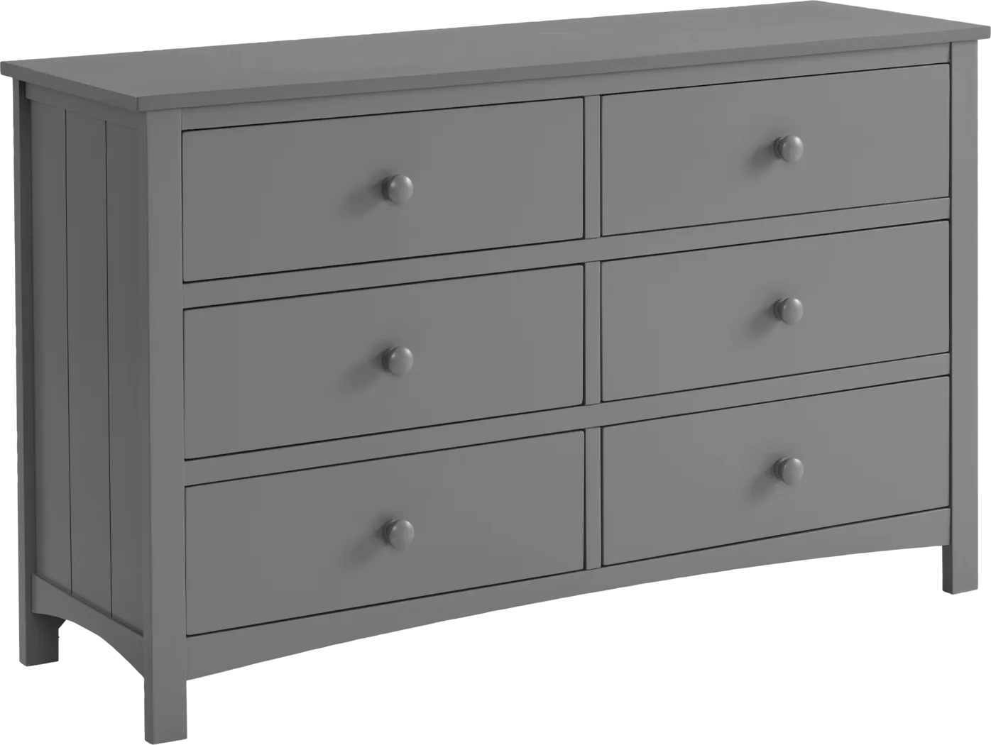 Nursery Dakson Gray 6 Drawer Dresser - Thumbnail - Image 1