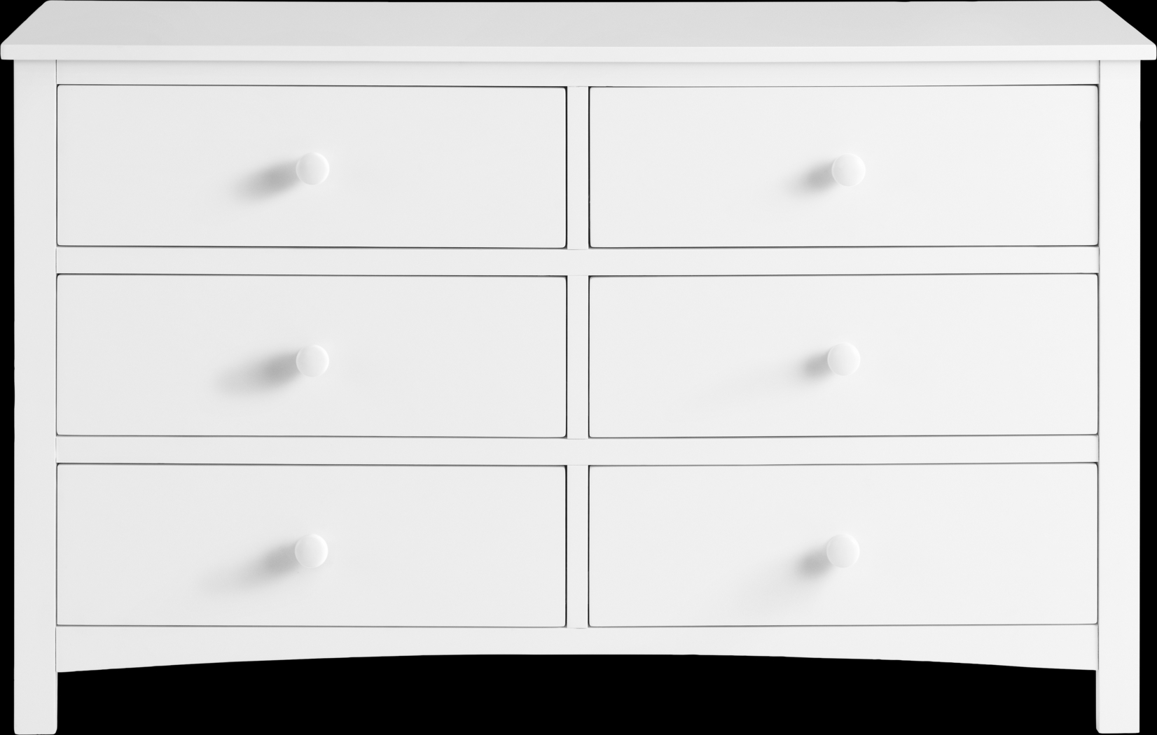 Nursery Dakson White 6 Drawer Dresser - Thumbnail - Image 3