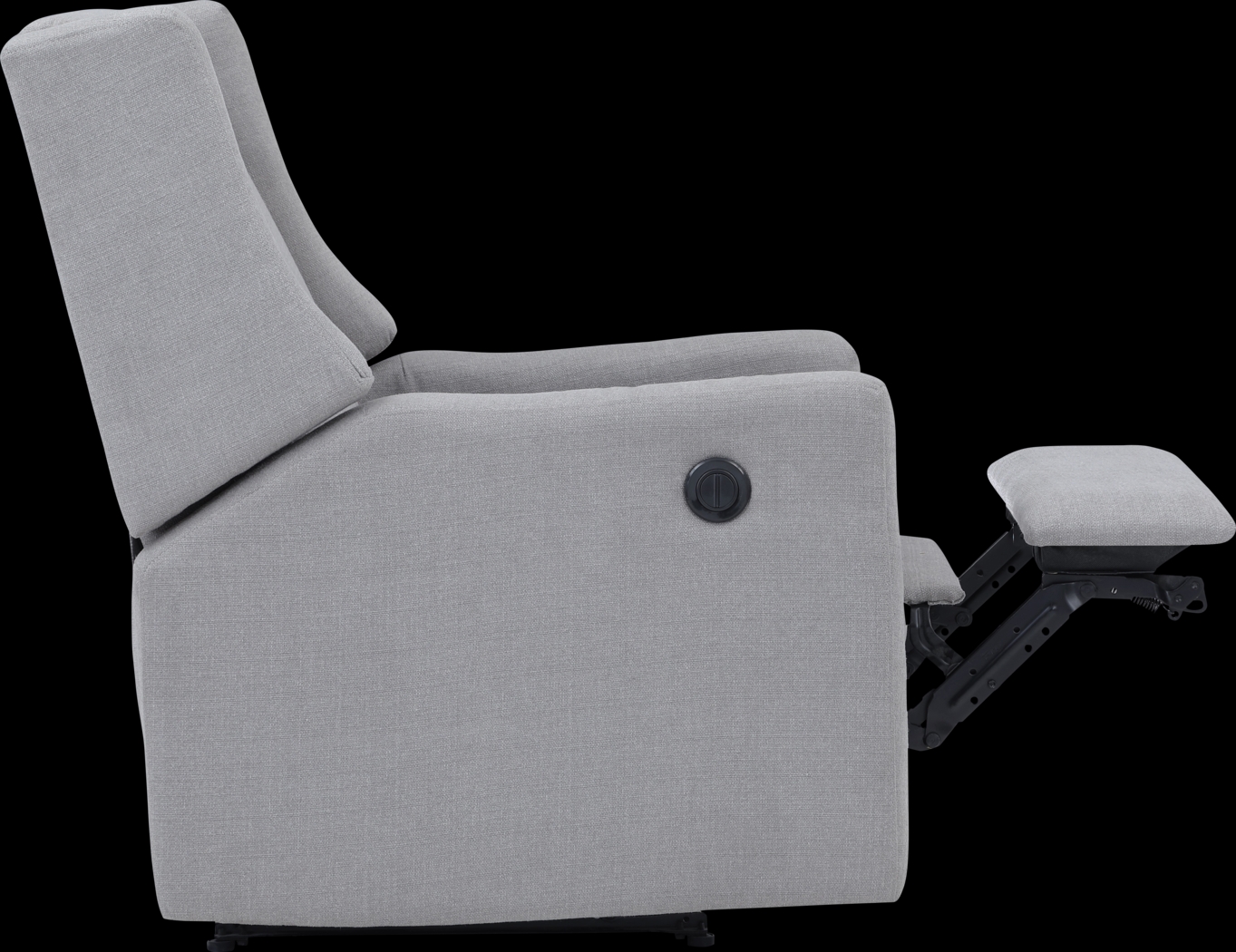 Nursery Deveron Gray Power Recliner - Thumbnail - Image 3