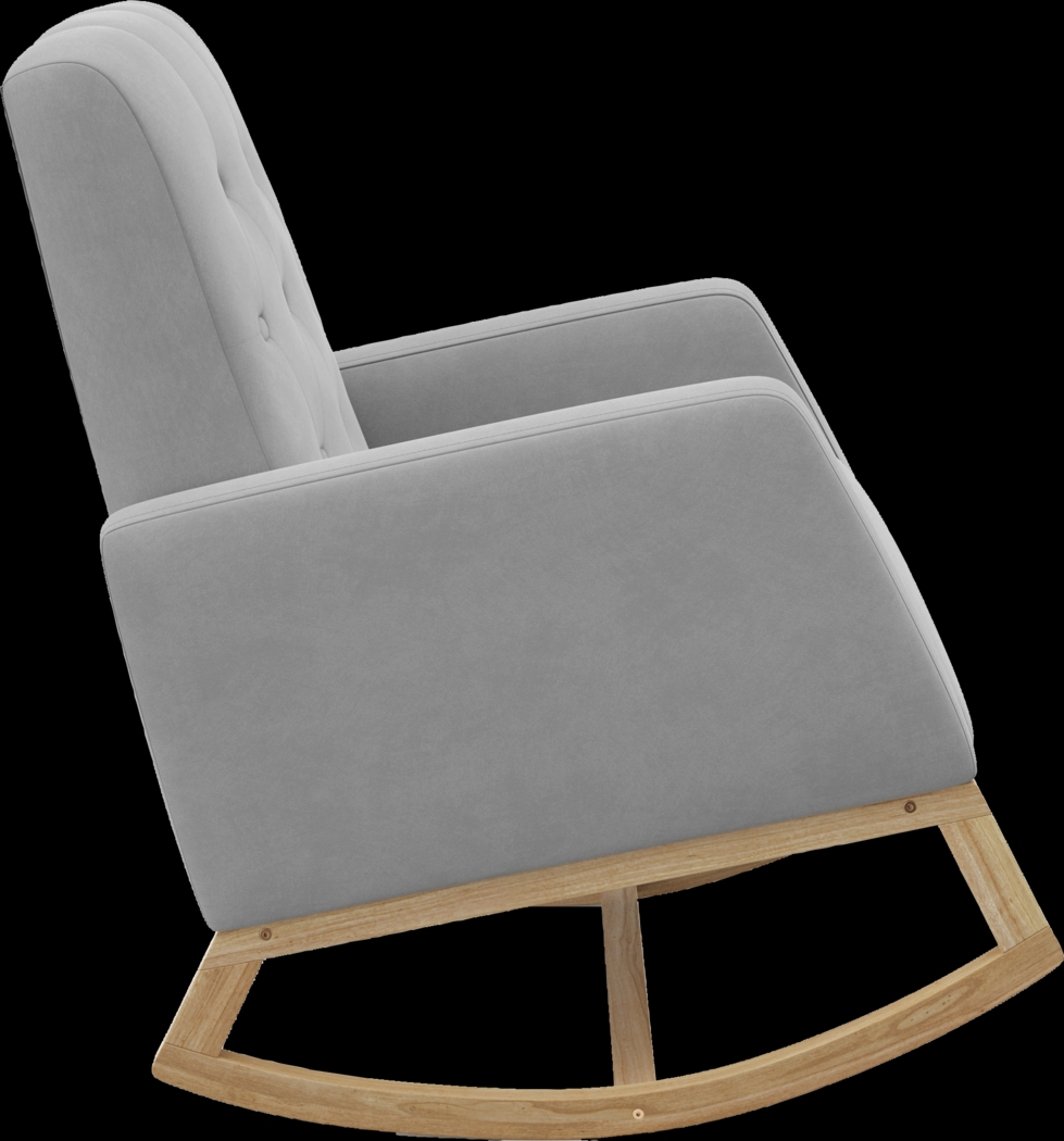 Nursery Doreni Gray Rocker - Thumbnail - Image 4