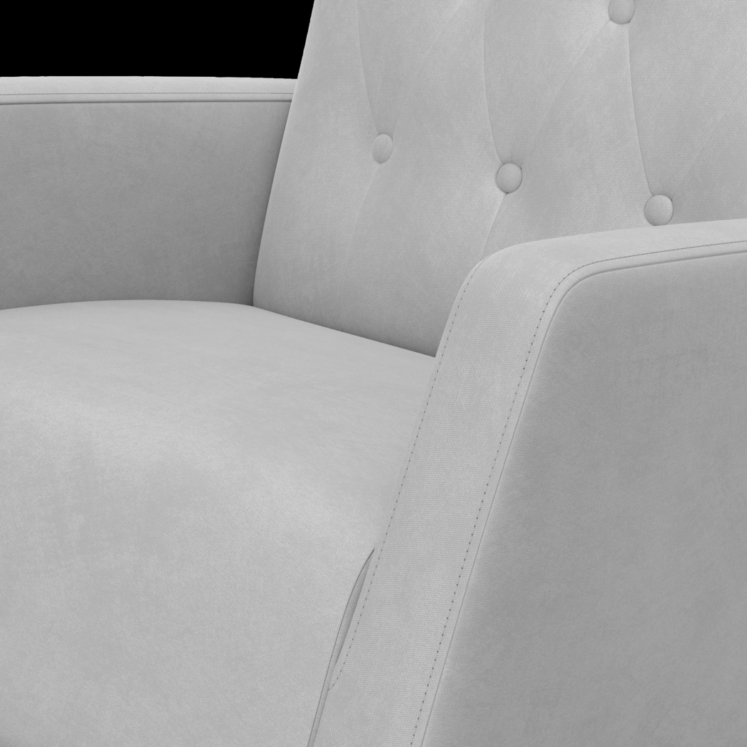 Nursery Doreni Gray Rocker - Thumbnail - Image 5