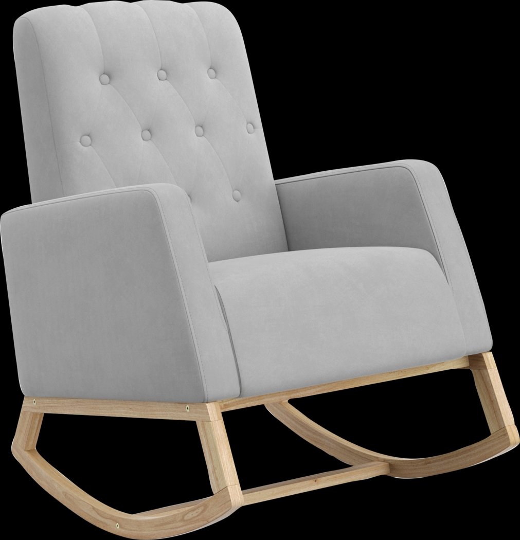 Nursery Doreni Gray Rocker - Thumbnail - Image 1