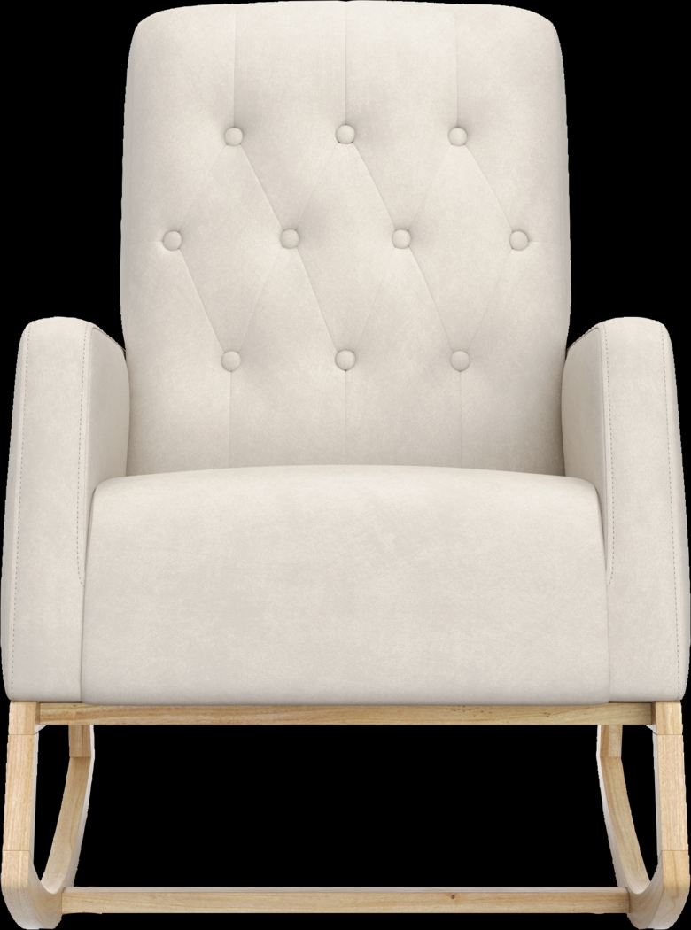 Nursery Doreni Ivory Rocker - Thumbnail - Image 4