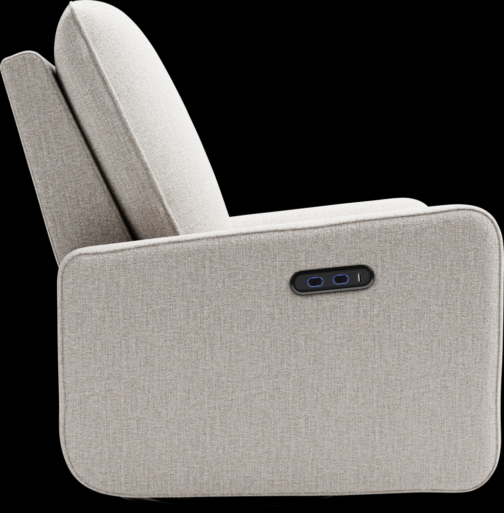 Nursery Elysiu Beige Swivel Glider - Thumbnail - Image 5