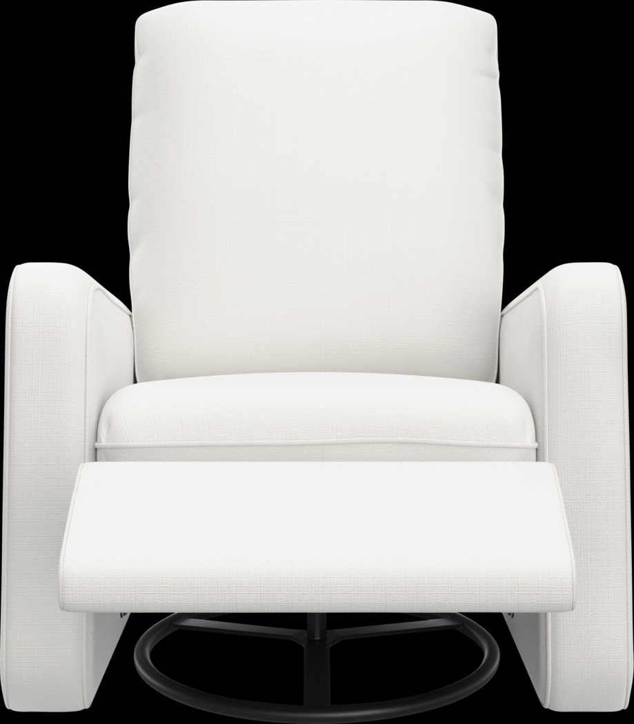Nursery Elysiu Ivory Swivel Glider - Thumbnail - Image 12