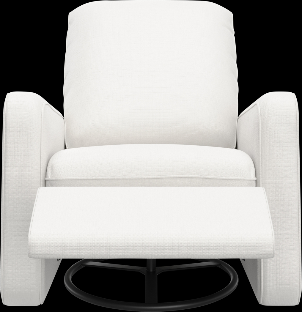 Nursery Elysiu Ivory Swivel Glider - Thumbnail - Image 14