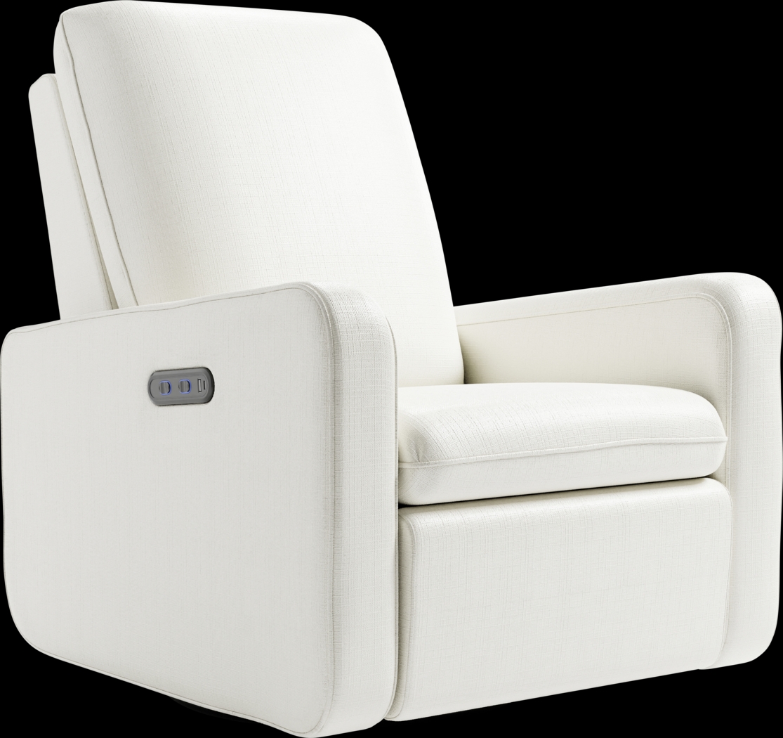 Nursery Elysiu Ivory Swivel Glider - Thumbnail - Image 1