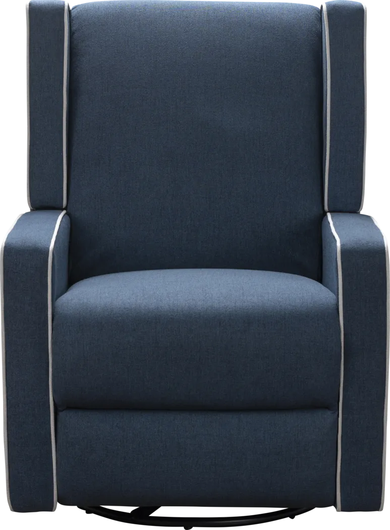 Nursery Enchanted Slumber Ocean Swivel Rocker Recliner - Thumbnail - Image 2