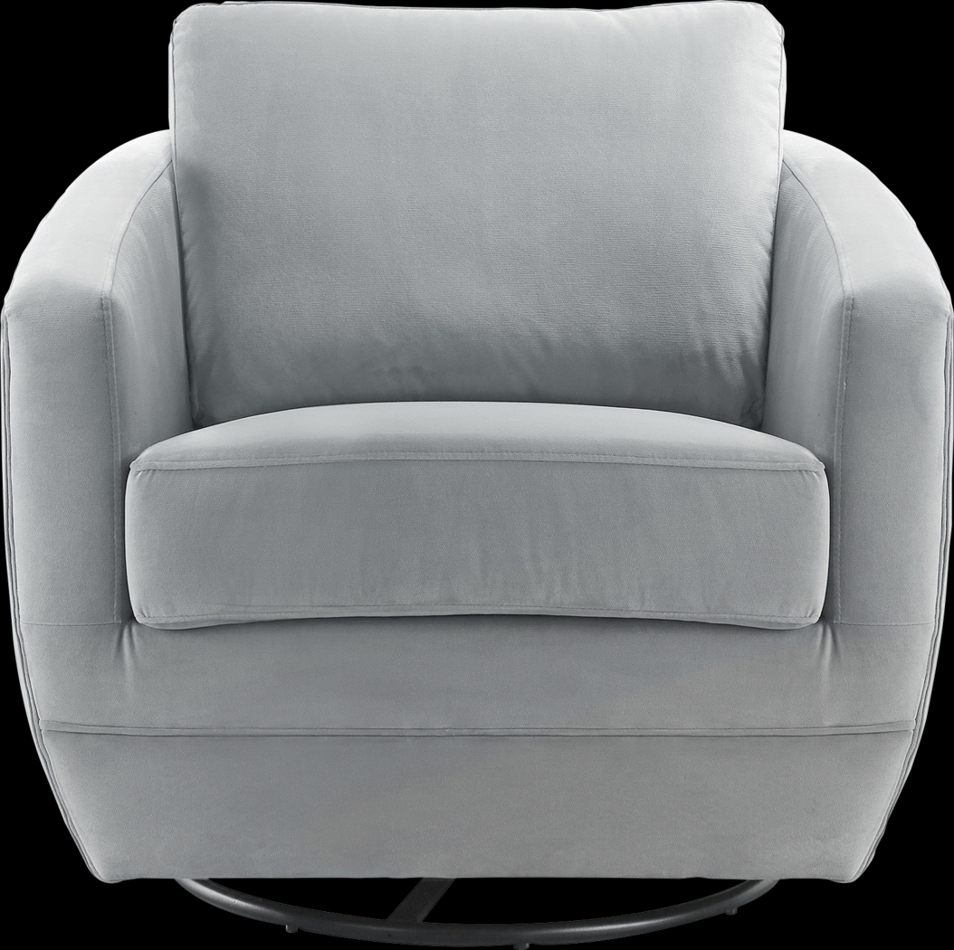 Nursery Eufemia Gray Swivel Glider - Thumbnail - Image 2