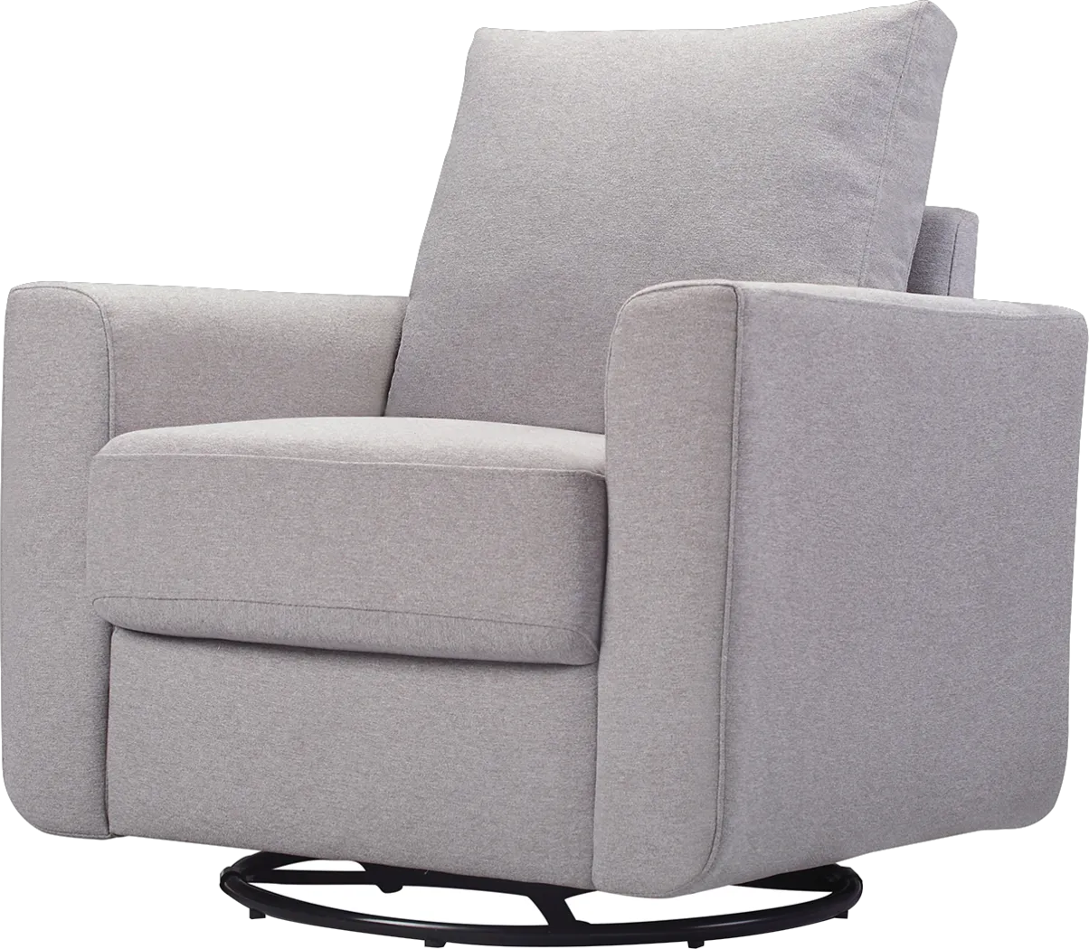 Nursery Harmony Fields Gray Swivel Glider - Thumbnail - Image 6