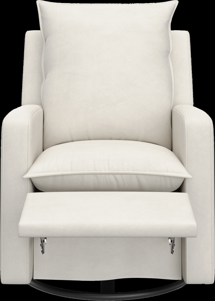 Nursery Kippar Ivory Swivel Glider Recliner - Thumbnail - Image 10
