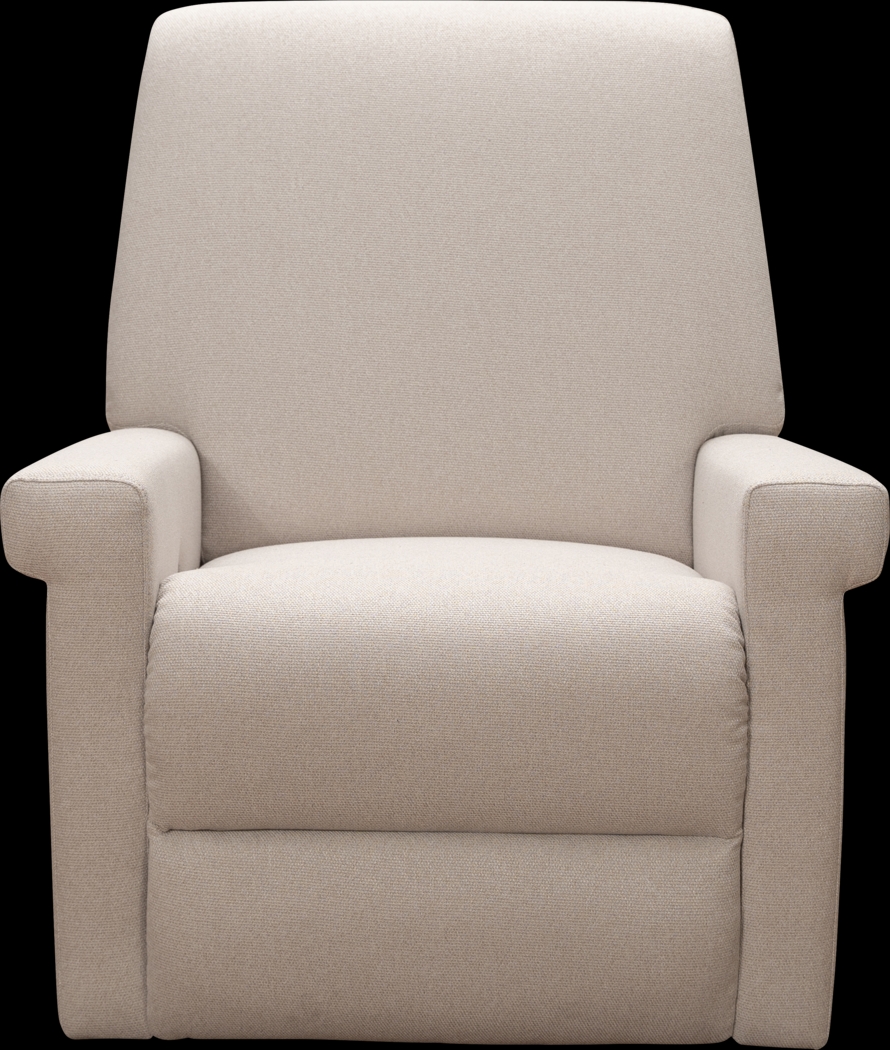 Nursery Lyrical Lullaby Beige Swivel Rocker Recliner - Thumbnail - Image 2