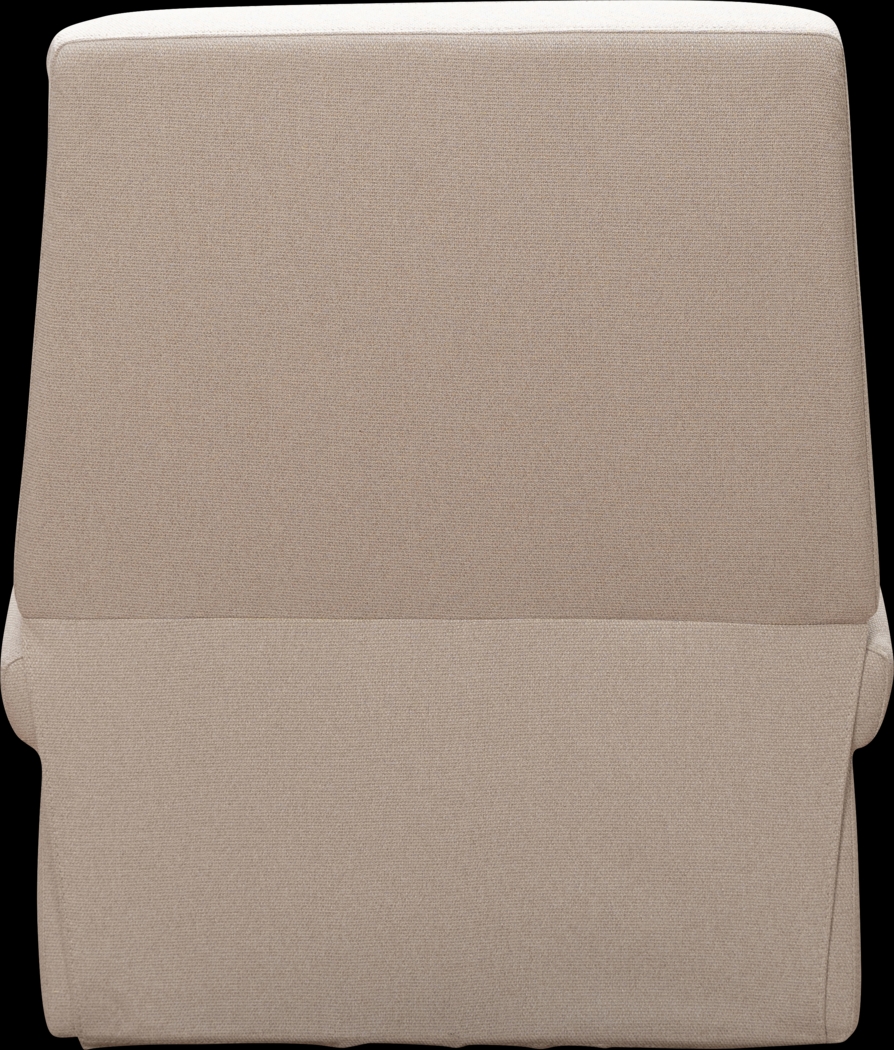 Nursery Lyrical Lullaby Beige Swivel Rocker Recliner - Thumbnail - Image 3