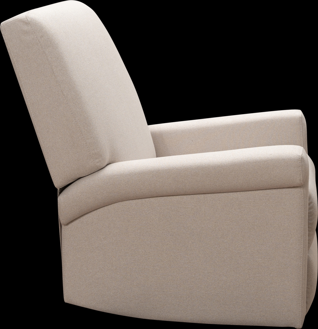 Nursery Lyrical Lullaby Beige Swivel Rocker Recliner - Thumbnail - Image 4