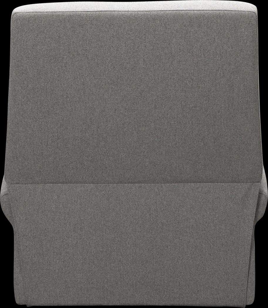 Nursery Lyrical Lullaby Gray Swivel Rocker Recliner - Thumbnail - Image 4