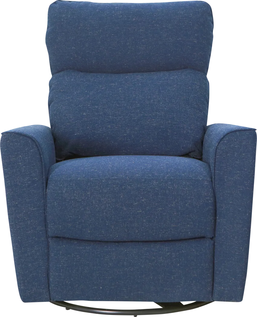 Nursery Nasati Blue Swivel Glider - Thumbnail - Image 2