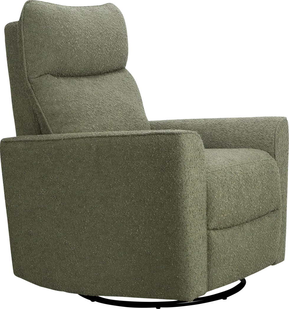 Nursery Nasati Green Swivel Glider - Thumbnail - Image 1
